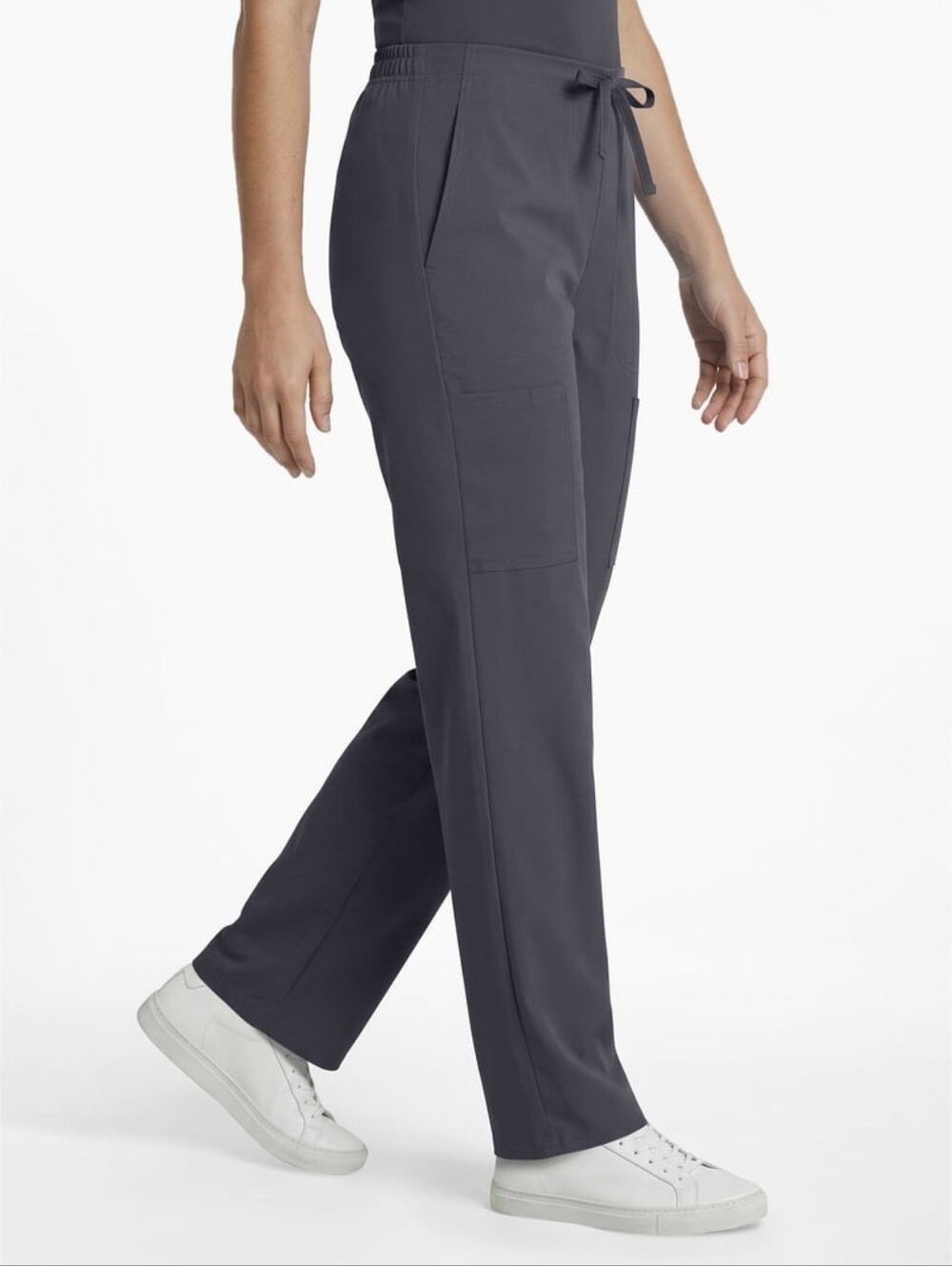 Scrubstar NWT Unisex Drawstring Strsight Leg Scrub Pant Size 2XL Pewter Gray